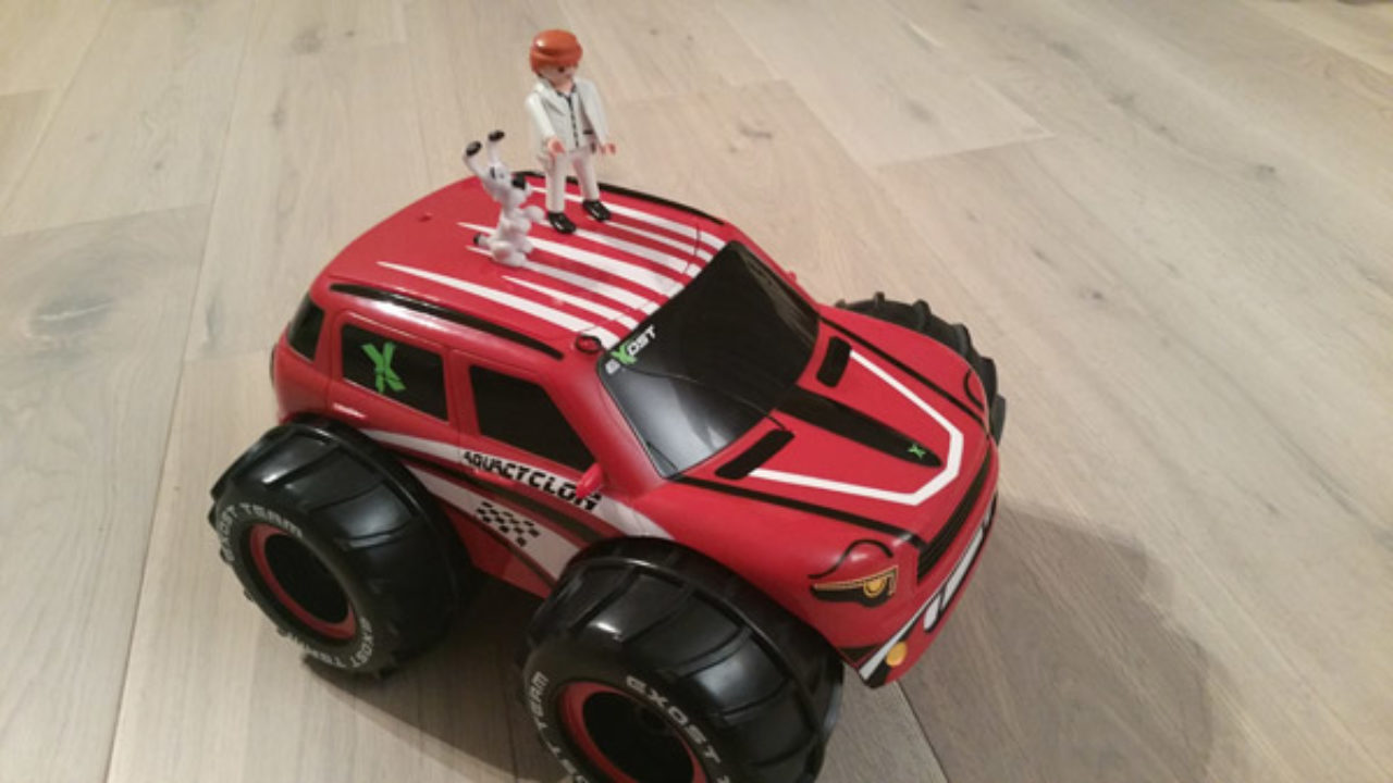 voiture amphibie radiocommandee