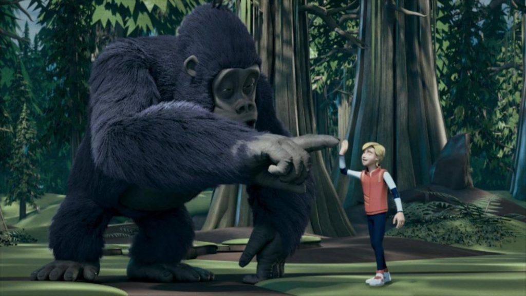 kong le roi des singes dessin anime netflix