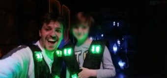 Premier Laser Quest  avec mon fils