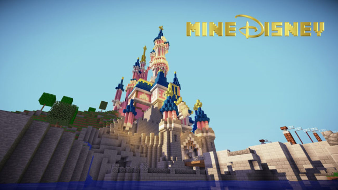 Disneyland Paris Reproduit A La Perfection Dans Minecraft Quand On Est Papa
